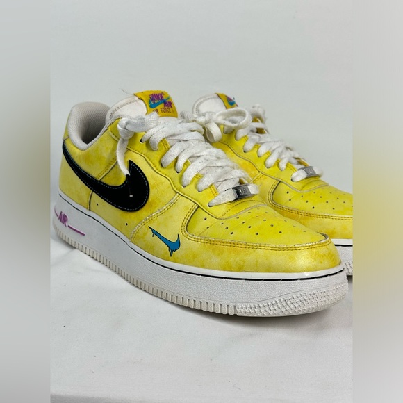 #2012 Nike Air Force 1 Low Peace, Love, And Basketball DC1416-700 Size 8 - Picture 4 of 11